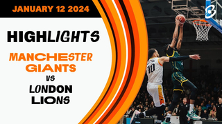 Manchester Giants vs. London Lions - Game Highlights