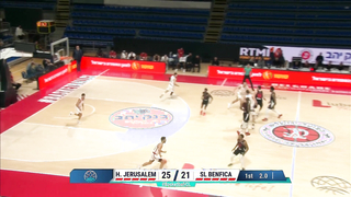 Hapoel Bank Yahav Jerusalem v SL Benfica | Gameday 6 | Highlights | #BasketballCL 2023-24
