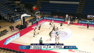 Hapoel Bank Yahav Jerusalem v SL Benfica | Gameday 6 | Highlights | #BasketballCL 2023-24