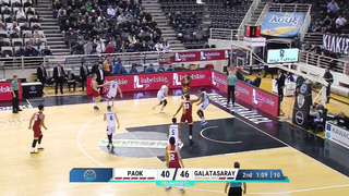 Akwasi Yeboah (26 PTS | 29 EFF) | Player Highlights | PAOK v GALA | #BasketballCL 2023-24