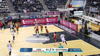 PAOK mateco v Galatasaray EKMAS | Gameday 6 | Highlights | #BasketballCL 2023-24