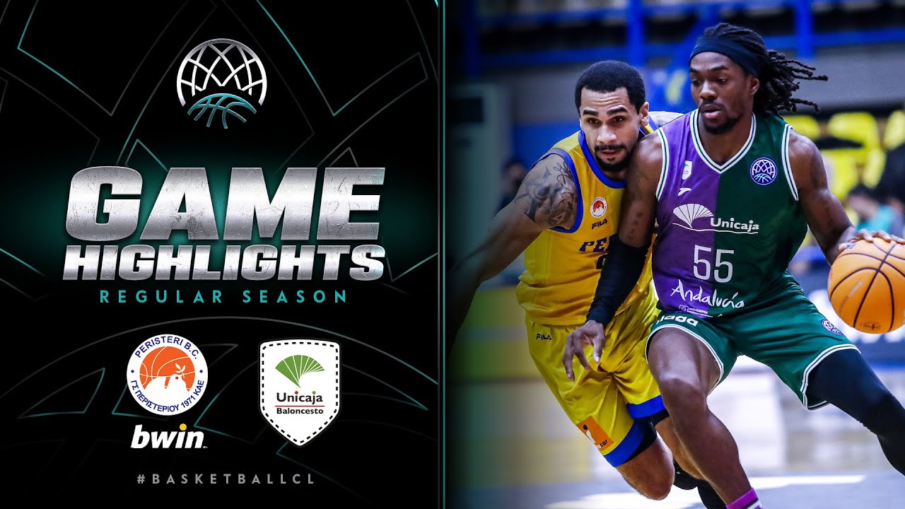 Peristeri bwin v Unicaja | Gameday 6 | Highlights | #BasketballCL 2023-24