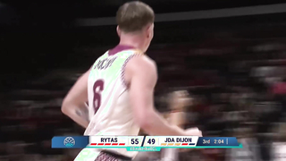 Rytas Vilnius v JDA Bourgogne Dijon | Gameday 6 | Highlights | #BasketballCL 2023-24