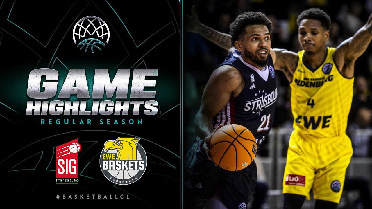 SIG Strasbourg v EWE Baskets Oldenburg | Gameday 6 | Highlights | #BasketballCL 2023-24