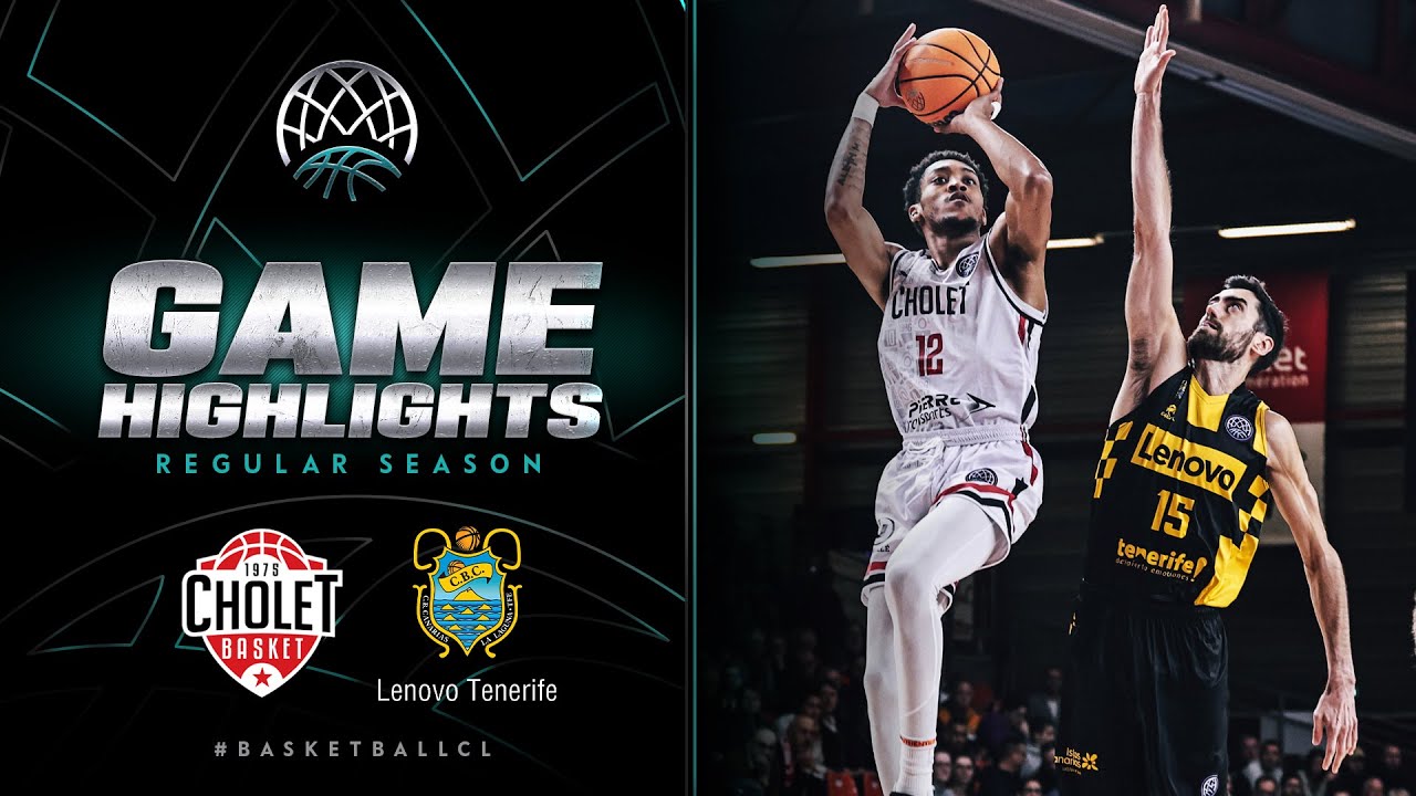 Cholet Basket v Lenovo Tenerife | Gameday 6 | Highlights | #BasketballCL 2023-24