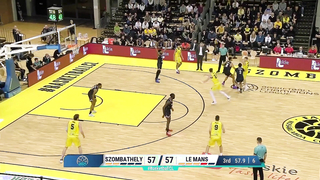 Falco Vulcano Szombathely v Le Mans Sarthe Basket | Gameday 6 | Highlights | #BasketballCL 2023-24
