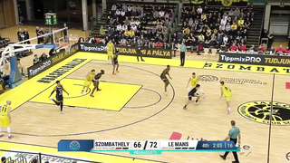 Falco Vulcano Szombathely v Le Mans Sarthe Basket | Gameday 6 | Highlights | #BasketballCL 2023-24