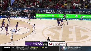 #1 South Carolina vs #8 LSU Highlights | SEC Basketball Championship | 2024 College Basketball