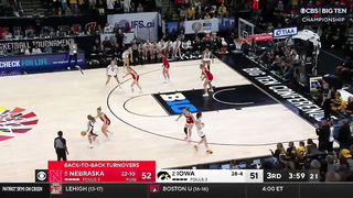 #3 Iowa vs Nebraska Highlights | Big Ten Women's Championship | 2024 College Basketball
