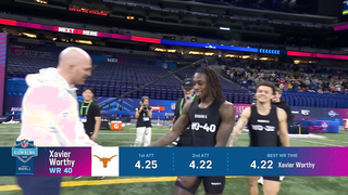 Xavier Worthy Sets Record at NFL Scouting Combine with a 4.21 40-yard dash!