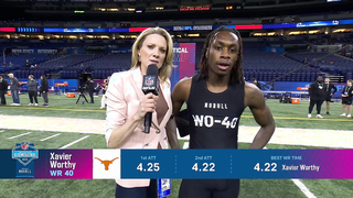 Xavier Worthy Sets Record at NFL Scouting Combine with a 4.21 40-yard dash!