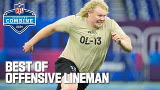 Best Workouts of Offensive Lineman | 2024 NFL Scouting Combine