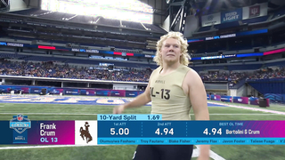 Best Workouts of Offensive Lineman | 2024 NFL Scouting Combine