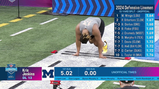 Every Defensive Lineman's 40 Yard Dash!