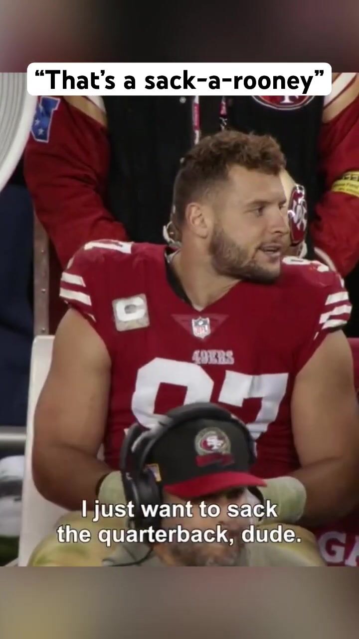 Nick Bosa mic’d up NFL