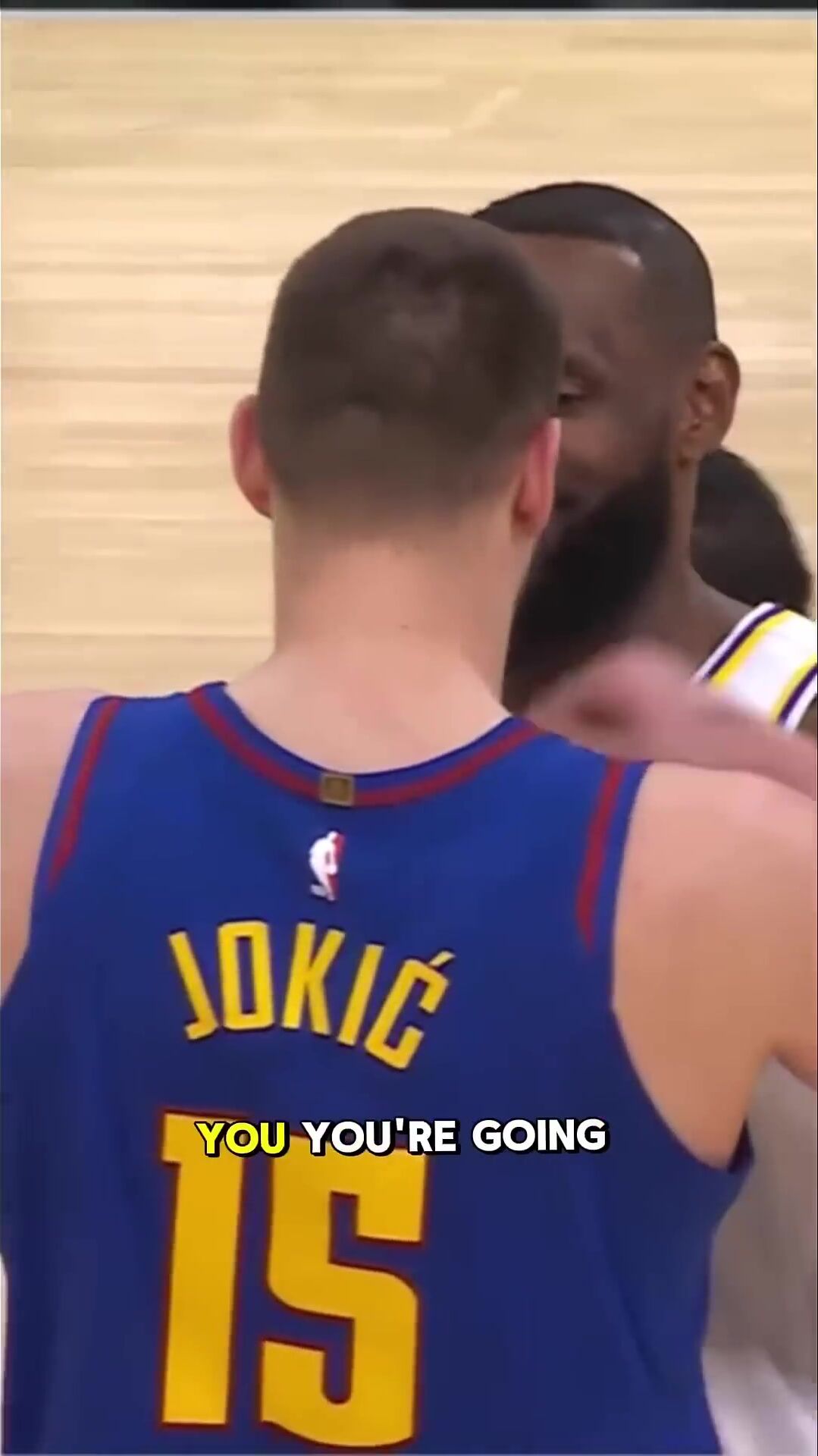 LeBron James mic’d up as he reaches 40k points!