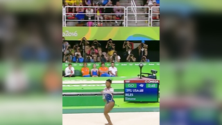 Epic Simone Biles Routine