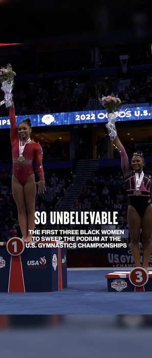 The First Three Black Women to Sweep the Podium