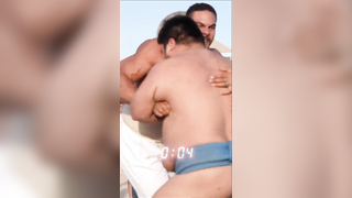 6’9 Giant VS Sumo Wrestler!