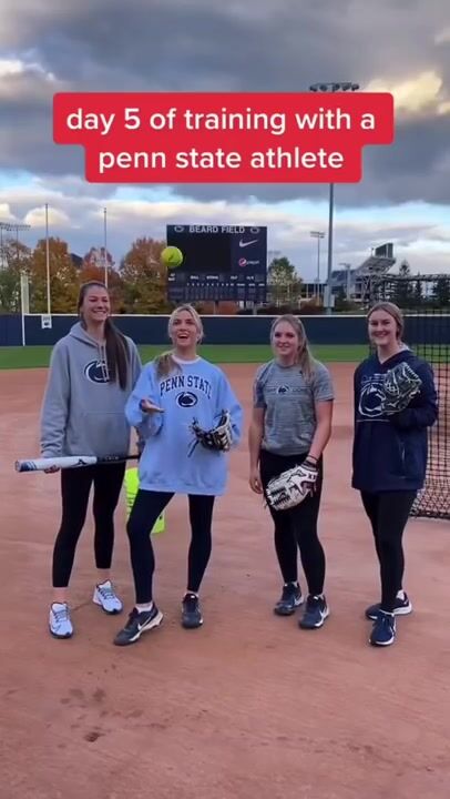 Training with Penn State Softball Team