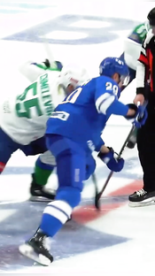 During a conversation overheard at the rink, players and referees were seen discussing the finer points of executing face-offs