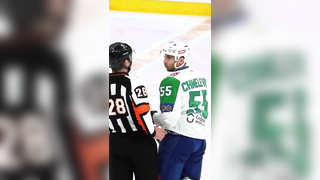 During a conversation overheard at the rink, players and referees were seen discussing the finer points of executing face-offs