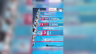 Dong Zhihao Claims Men's 200m Breaststroke Gold with Late Surge in 2:07.94! ???? #AquaDoha2024