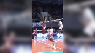 Volvich Thunder: Artem Volvich's Explosive Volleyball Spike for Zenit Kazan in the Russian Super League