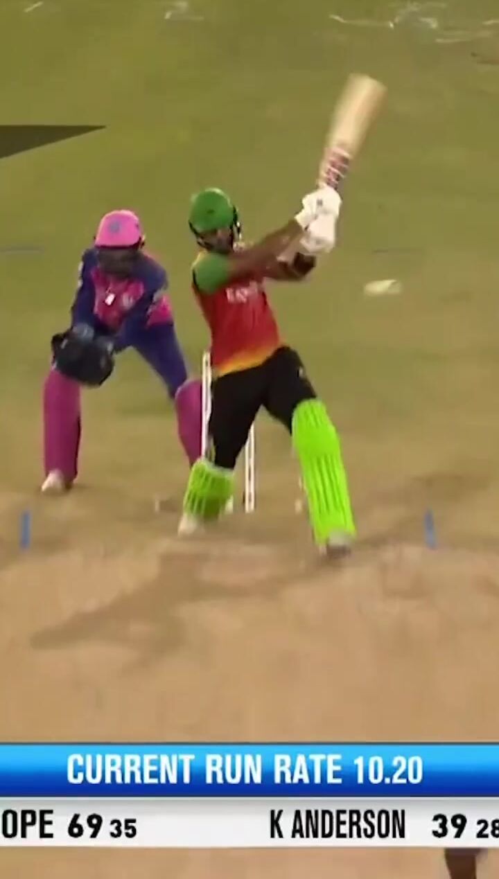 Boundary Blitz: Scoring a Century with Every Ball off Rahkeem Cornwall's Over!