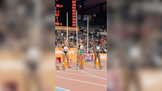 Unstoppable Queen: 12.58 Seconds of Hurdling Majesty!⚡️ #DiamondLeague #Throwback #Hurdles #Shorts
