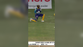 Intimidating! 7'1" Bowler Sends Rocket Down the Pitch!
