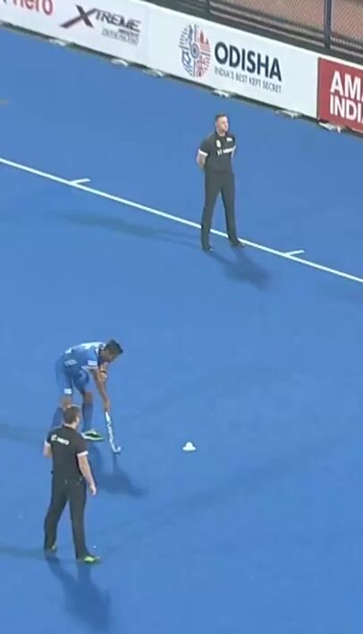 Sanjay Strikes Again: Second Hat-Trick at FIH Odisha Hockey Men's Junior World Cup!