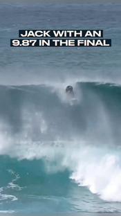 Jack Robinson Unleashing Heavy Water Super Powers at Hurley Pro Sunset Beach! #HurleyProSunsetBeach