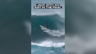 Jack Robinson Unleashing Heavy Water Super Powers at Hurley Pro Sunset Beach!  #HurleyProSunsetBeach