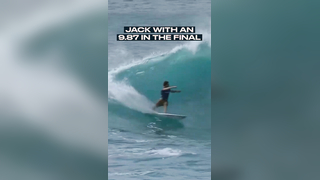 Jack Robinson Unleashing Heavy Water Super Powers at Hurley Pro Sunset Beach!  #HurleyProSunsetBeach