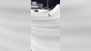 X Games Action: Snow Halfpipe Skiing Madness!  #XGames