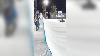 X Games Action: Snow Halfpipe Skiing Madness!  #XGames
