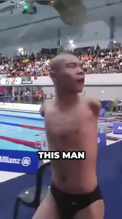 Unstoppable: The Incredible Swimmer with No Arms – A True Inspiration!