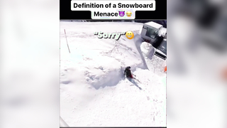 The Most Epic Ski and Snowboard Crashes! #Shorts #Ski #Snowboarding