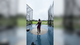 Unbelievable! Epic Hammer Throw Disappears into Horizon