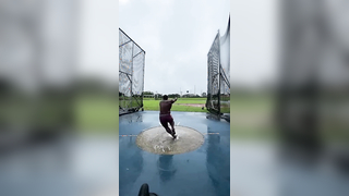 Unbelievable! Epic Hammer Throw Disappears into Horizon