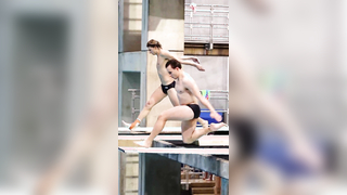 Mesmerizing Men's Synchronized Springboard Diving Duos