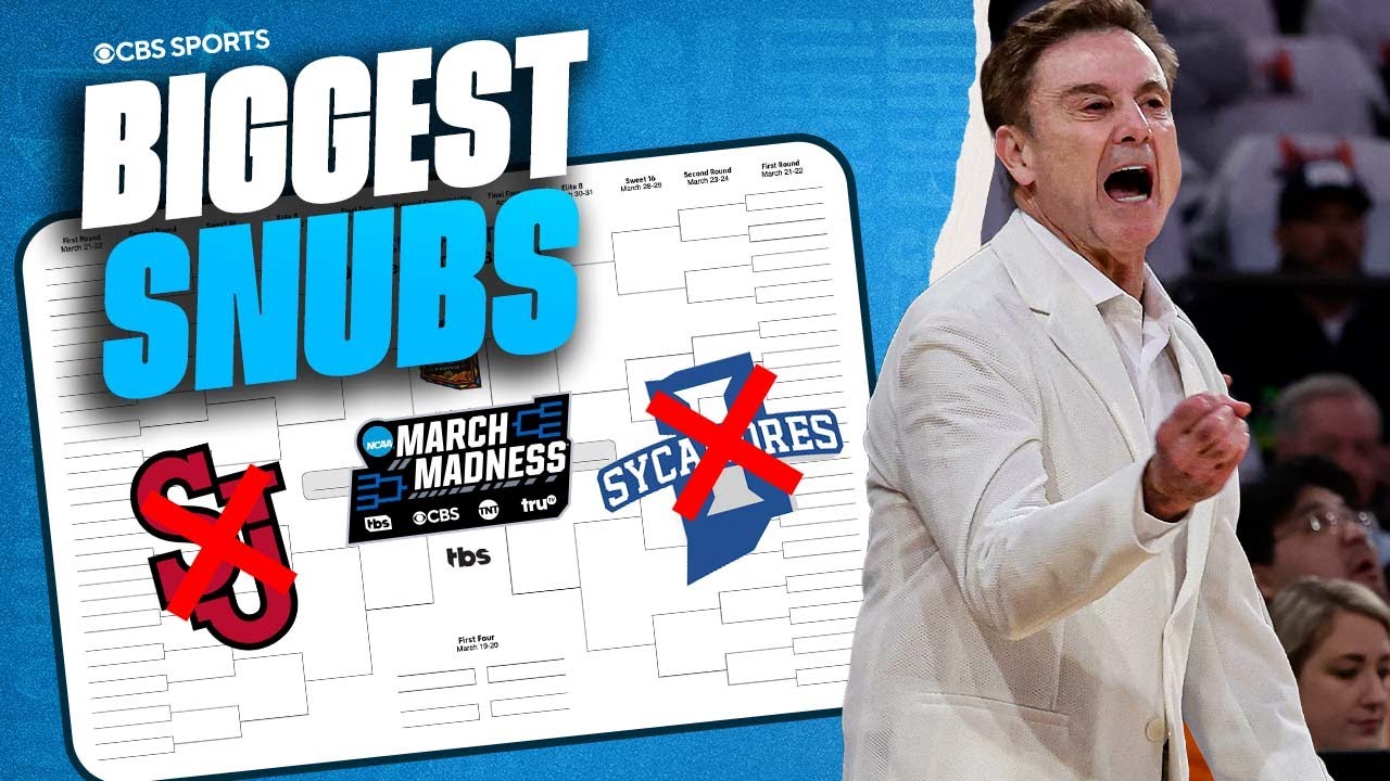 BIGGEST SNUBS From The NCAA Tournament I 2024 March Madness I CBS Sports