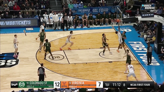 Colorado State vs Virginia - First Four NCAA tournament extended highlights