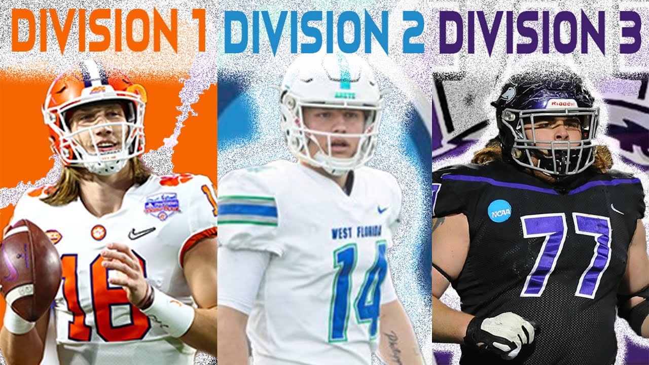 The Difference Between Division 1, Division 2, and Division 3