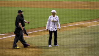 LSU Basketball Coach Kim Mulkey EJECTED?! | The Savannah Bananas