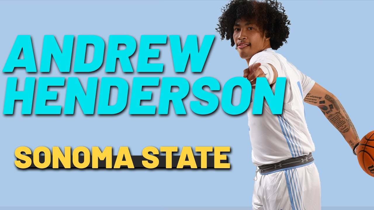 Andrew Henderson Sonoma State Seawolves 2023-2024 Highlights | All-CCAA Second Team
