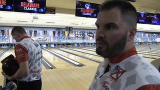 PBA Open Mic | AJ Johnson during 2024 PBA Delaware Classic Practice