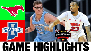 Tristan da Silva vs Indiana State Highlights | NCAA Men's Basketball | 2024 College Basketball