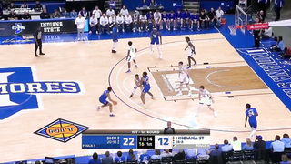 Tristan da Silva vs Indiana State Highlights | NCAA Men's Basketball | 2024 College Basketball